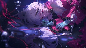 Anime Anime Girls Arknights Skadi Arknights Skadi The Corrupting Heart Arknights Gloves Lying On Sid 4617x3145 Wallpaper
