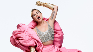 American Blonde Lady Gaga Singer 3885x2185 wallpaper