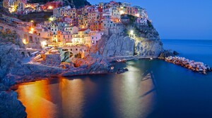 Manarola Cinque Terre Liguria Italy 3888x2570 Wallpaper