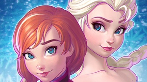 Anna Frozen Blonde Blue Eyes Elsa Frozen Face Frozen Movie Girl Redhead 1920x1080 Wallpaper