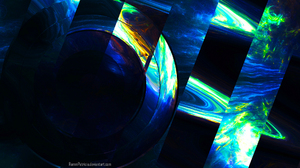 RammPatricia Digital Abstract Digital Art Science Fiction Watermarked Space Planet Saturn 1920x1080 wallpaper