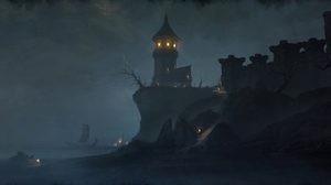 The Elder Scrolls Online 4K Video Games Night Lighthouse Video Game Art 3628x2042 Wallpaper