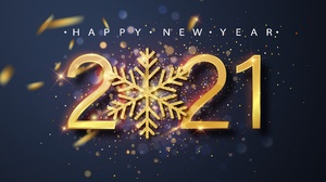 Happy New Year 5120x3556 Wallpaper