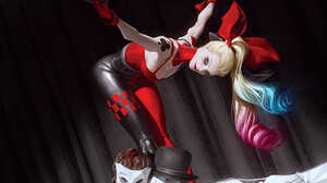Women Artwork Harley Quinn Villains Batman 996x1500 wallpaper