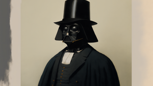 Ai Art Darth Vader Star Wars Hat Portrait 3060x2048 Wallpaper