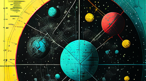 Cyber Galaxy Map Ai Art Vertical Space 1440x2560 wallpaper