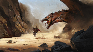 Dragon Fantasy Horse Knight 1920x1200 Wallpaper