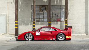 Ferrari Ferrari F40 Red Cars Race Cars Le Mans 3840x2170 Wallpaper