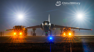 China Aircraft Truck Lights H 6 Bomber PLAAF 2400x1600 Wallpaper