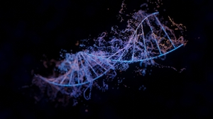 Artistic DNA Structure 1920x1080 Wallpaper