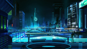 Sci Fi City 1920x1080 Wallpaper