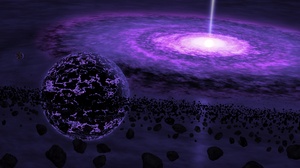 Cosmos Purple Space 7680x4320 Wallpaper