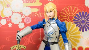 Asian Asian Cosplayer Cosplay Japanese Japanese Women Women Excalibur Fate Series Fate Stay Night Fa 2048x1366 Wallpaper
