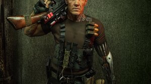 Deadpool 2 Cable Josh Brolin Bionics Weapon Ammunition Mutant Teddy Bears Scars Gray Hair Marvel Com 2048x2048 Wallpaper