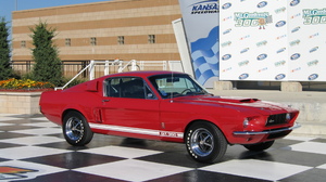 Car Fastback Ford Shelby Gt350 Muscle Car Red Car 2592x1944 Wallpaper