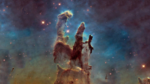 Pillars Of Creation Nebula Space Art Space 1920x1080 Wallpaper