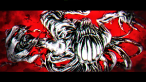Jujutsu Kaisen Demon Demon Face Red Red Background Sketches Teeth Long Nails Anime Anime Screenshot  1920x1080 Wallpaper