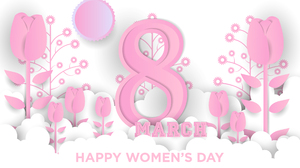 Happy Women 039 S Day Flower 3400x2040 Wallpaper