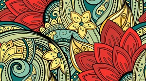 Artistic Colorful Design Flower 3840x2160 Wallpaper