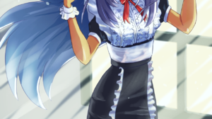 Anime Anime Girls Hishi Amazon Uma Musume Long Hair Blue Hair Uma Musume Pretty Derby Horse Girls An 1280x1821 Wallpaper