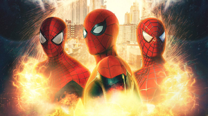 Spider Man Tobey Maguire Andrew Garfield Tom Holland 1980x1114 Wallpaper