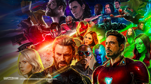 Anthony Mackie Avengers Avengers Infinity War Benedict Cumberbatch Black Panther Marvel Comics Black 1600x900 Wallpaper