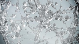 Glass Water Water Drops Liquid Abstract Digital Art Ice Crystals 1920x1080 Wallpaper