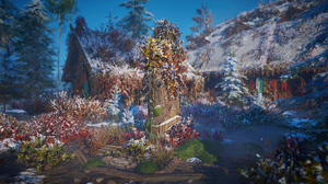 Assassins Creed Video Games Trees Video Game Art Snow Building CGi 2560x1440 Wallpaper