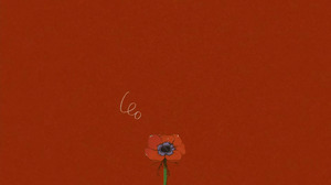 Simple Background Red Minimalism Flowers Red Background 3840x2560 Wallpaper