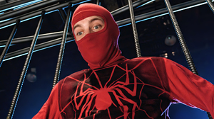 Spider Man Movies Film Stills Tobey Maguire Peter Parker Mask Actor Wrestling Superhero 1920x1080 wallpaper