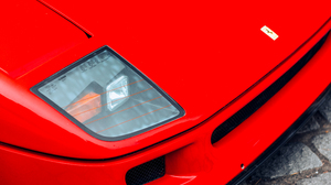 Car Ferrari Ferrari F40 Headlights Red 6720x4480 Wallpaper