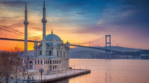 Bridge Turkey Istanbul Bosphorus Mosque 3000x2000 Wallpaper