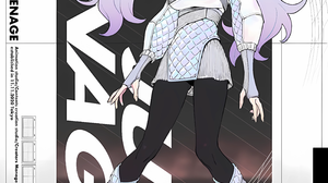 Tarou2 Anime Anime Girls Portrait Display Gradient Hair Two Tone Hair Earring Hoop Earrings Looking  2800x3952 Wallpaper