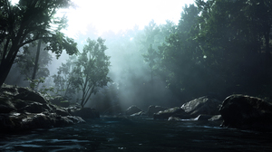 Red Dead Redemption 2 Mist River Nature Forest 2560x1440 Wallpaper