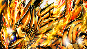 winged dragon of ra background