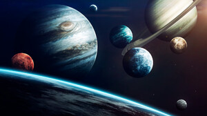 Sci Fi Planets 1920x1196 Wallpaper