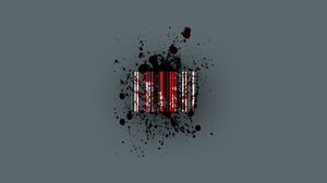 Barcode Blood Grey 1440x900 Wallpaper