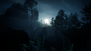 Moon Rays Nature Red Dead Redemption 2 Mist Video Game Art Video Games Night Moon Moonlight Sky Clou 2560x1440 Wallpaper