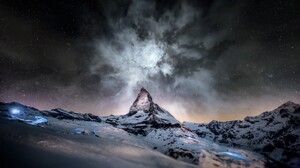 Mountains Matterhorn Nature 2560x1600 Wallpaper