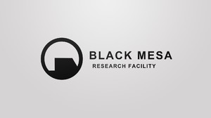 Half Life Logo Video Games Typography Minimalism Simple Background Black Mesa Monochrome 1920x1080 Wallpaper