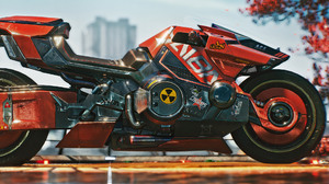Akira Cyberpunk 2077 Motorcycle Video Games Side View Vehicle CGi Blurry Background Blurred 1920x1080 Wallpaper