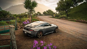 Forza Forza Horizon Forza Horizon 5 Nissan Nissan Z 2023 Car Vehicle Video Games CGi Flowers Licence 3840x2160 Wallpaper