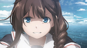 Anime Anime Girls Anime Screenshot Kantai Collection Shigure KanColle Shoulder Length Hair Braided H 1920x1080 Wallpaper