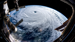 Alexander Gerst Hurricane Typhoon Cyclone Spiral NASA ISS Earth Space Nature Science Space Station C 5568x3712 Wallpaper