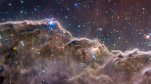 NASA ESA James Webb Space Telescope Stars Starry Night 3440x1440 Wallpaper