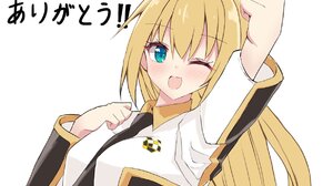 Anime Anime Girls Trading Card Games Yu Gi Oh Sky Striker Ace Raye Long Hair Blonde Solo Artwork Dig 1216x1374 wallpaper