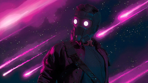 Guardians Of The Galaxy Comics Star Lord Marvel Comics Stars Shooting Stars Galaxy Purple Digital Ar 3840x2160 Wallpaper
