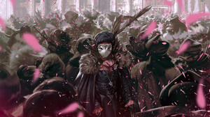 Assassin Mask Masquerade Petal Pink 1920x1397 Wallpaper