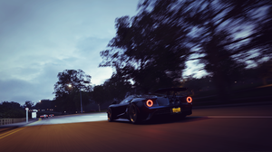 Forza Forza Horizon 4 Car Video Game Art Ford Ford GT Street Vehicle Photoshopped Video Games 3840x2160 Wallpaper
