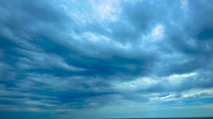 Storm Clouds Ocean View Minimalism Simple Background Water Sea Sky Photography 4032x3024 Wallpaper